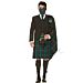 Charcoal Tweed Formal Kilt Outfit