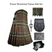 Fraser Weathered Tartan Kilt Set