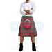 MacGregor Tartan Kilt With Red Dress Sporran
