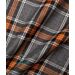 Orange gray Tartan Kilt