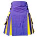 Purple and Yellow Utility Kilt