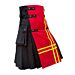 Red Gothic Style Hybrid Kilt
