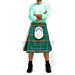 US Seabees Tartan Kilt With Dress Sporran